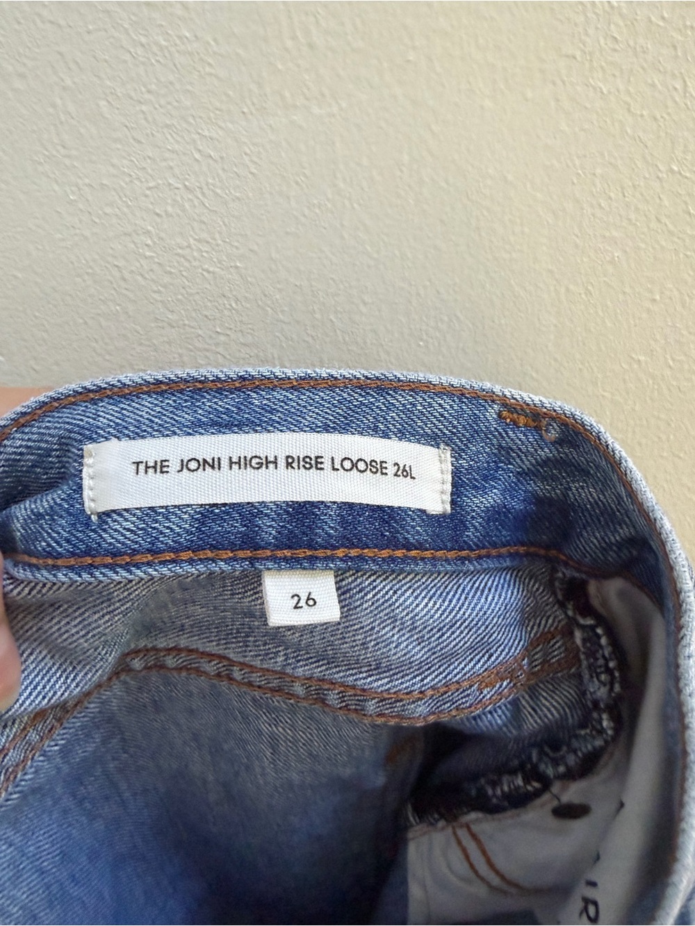 DENIM FORUM JONI HIGH RISE LOOSE - Picture 6 of 6